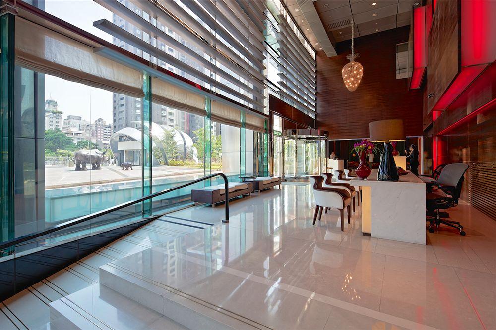 Hotel The Landis Tchaj-čung Exteriér fotografie Interior of the library